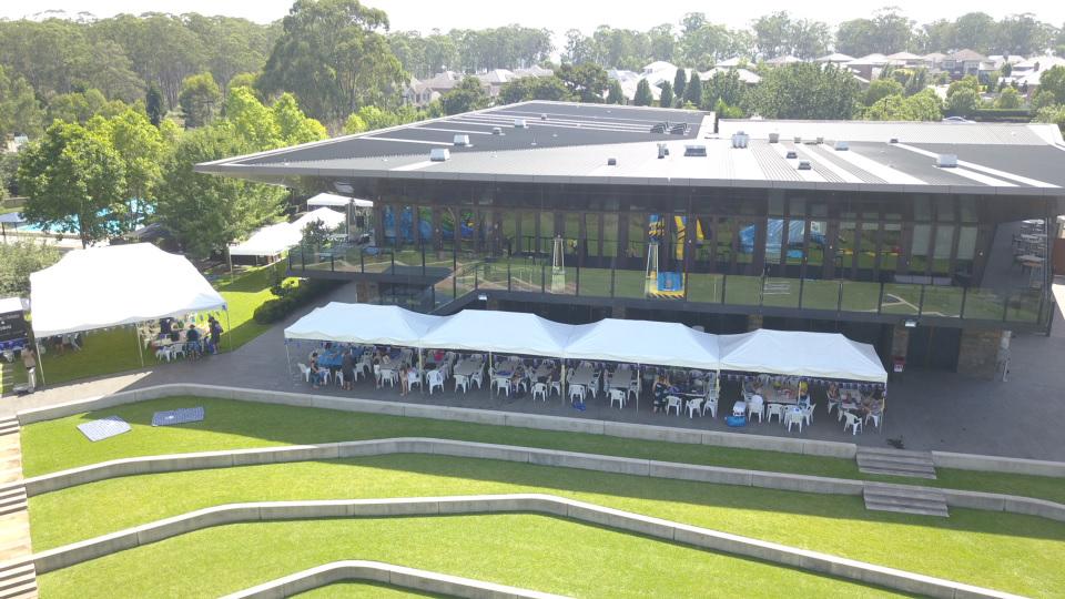 Marquee setup