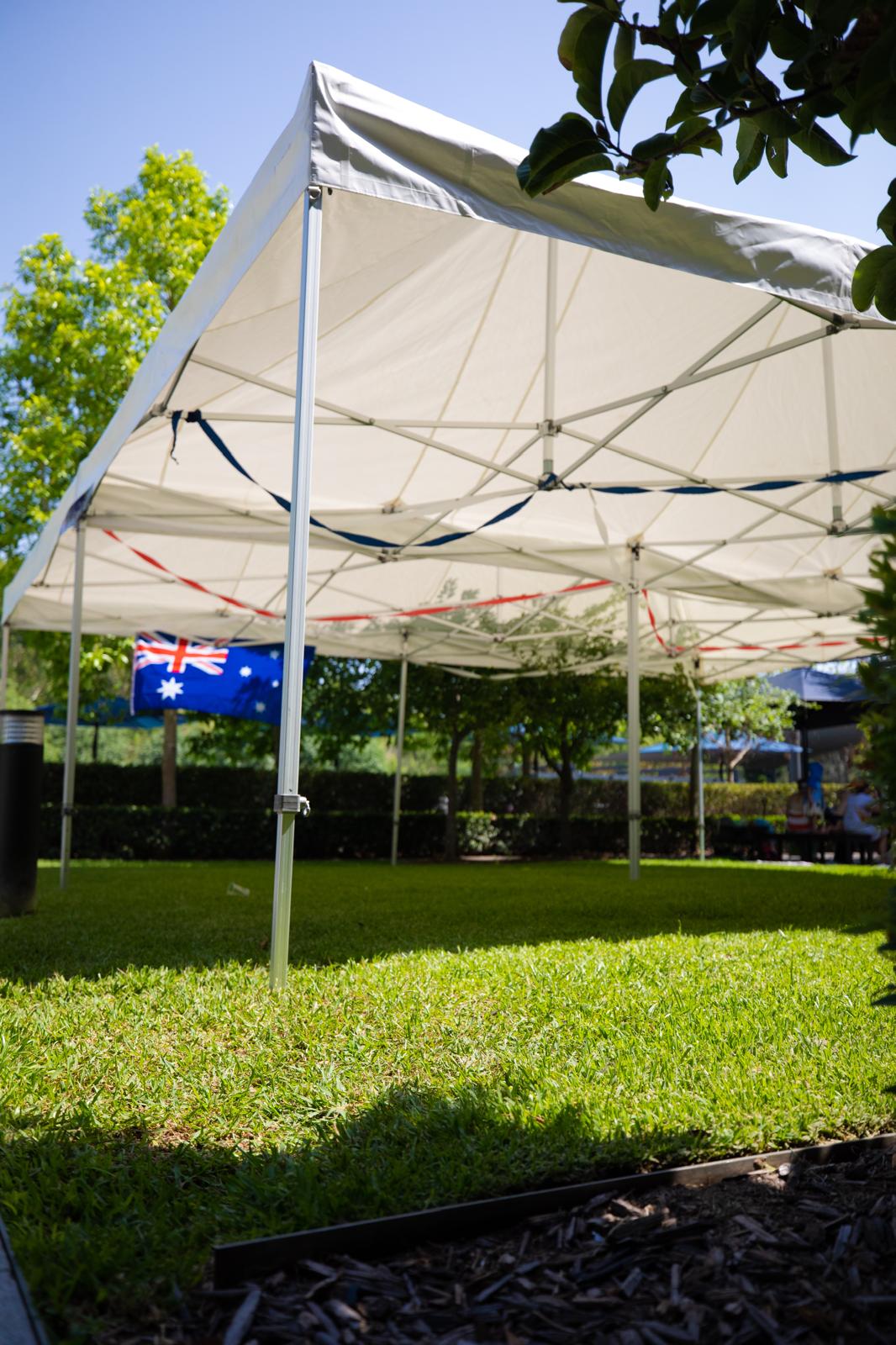 Marquee interior